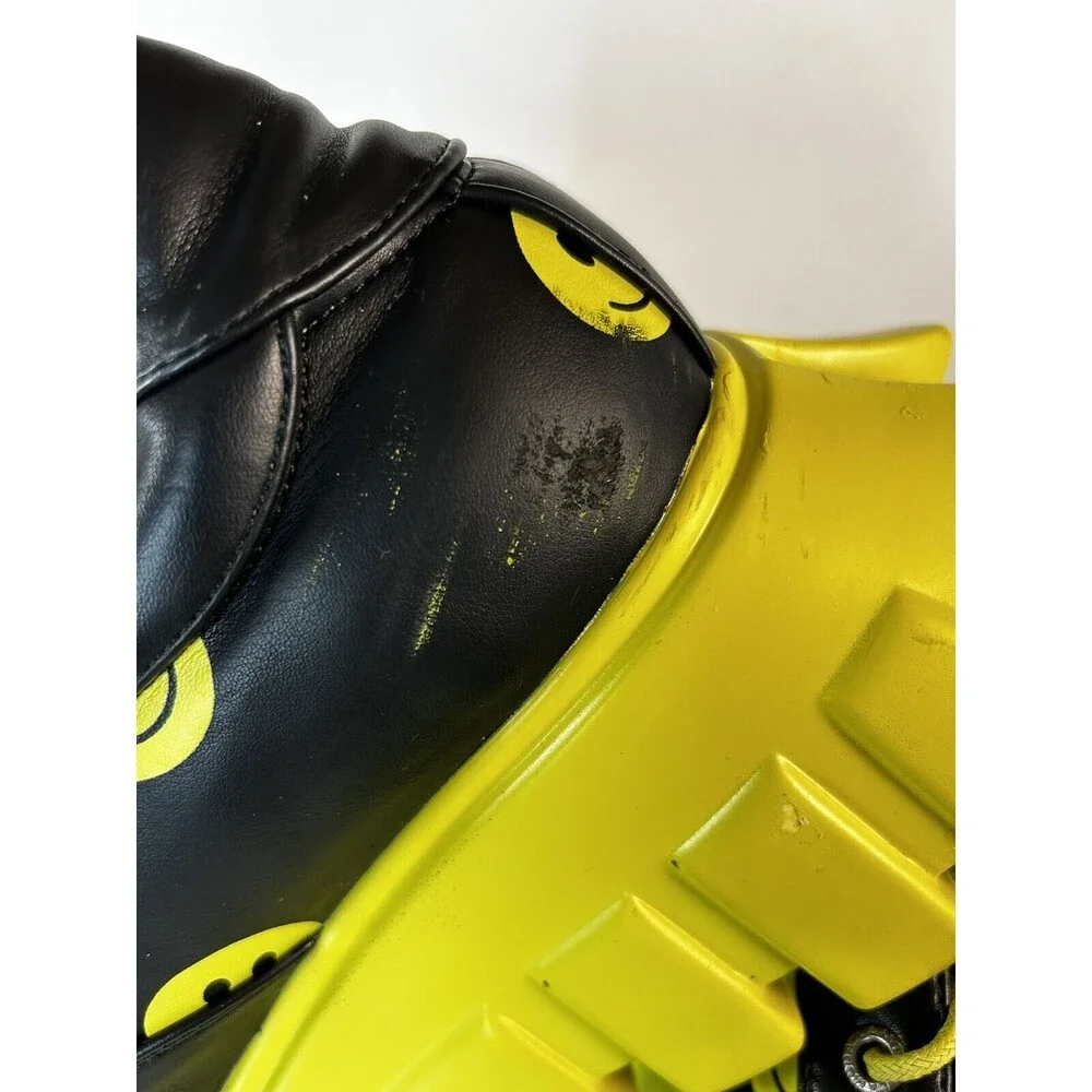 Lamoda Dolls Kill Smiley Face Platform Sneakers Women’s Size 8 Y2K Chunky Shoes - Picture 4 of 10